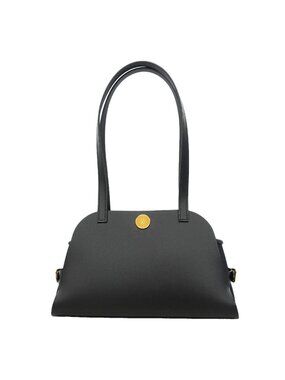Hermes Shoulder Bag Sellier Swift Black Gold